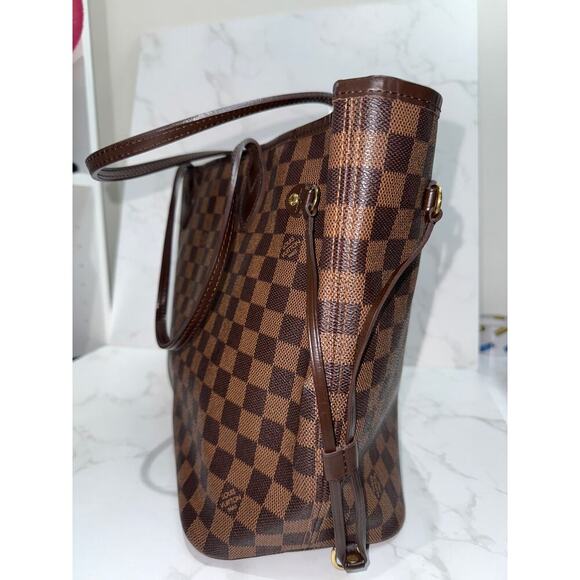 Louis Vuitton Damier Canvas Neverfull Pouch - Picture 5 of 6
